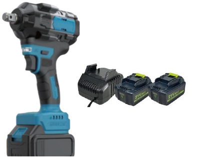 Ударний акумуляторний гайковерт 600 Нм SAKUMA BLUE CIW6021B-CORE SET02