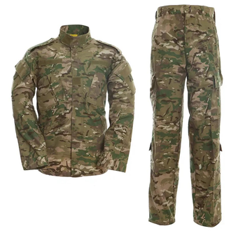 Тактический костюм, военная форма ВСУ Gunfighter multicam ripstop Британка MTP мультикам рипстоп китель, штаны р.XS