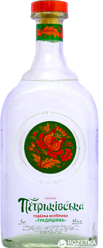 Водка Петриківська "Традиційна" 1 л 40% (4820136352134)