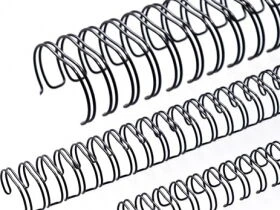 Металеві пружини 3: 1 DA 9.5 мм 100 шт Чорні (1220202090630)