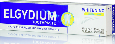 Зубная паста Эльгидиум отбеливающая прохлада лимона Elgydium Whitening cool lemon Toothpaste 75 мл