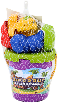 Zestaw do piasku LEAN Toys Dinozaury 18519 (5905991021483)