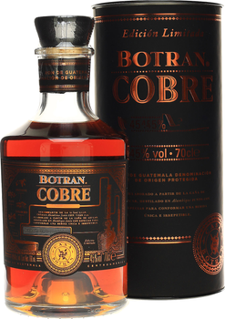 Ром Botran Cobre Spiced 0.7 л 45% у подарунковій упаковці (7401005011344)
