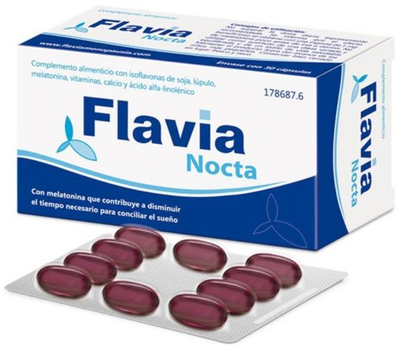 Дієтична добавка Flavia Nocta 30 капсул (8470001786876)
