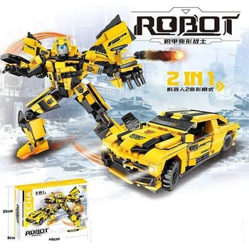 Конструктор "Трансформери Робот Бамблбі Оптімус Transformers" 527 дет