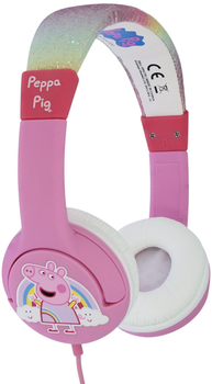 Słuchawki OTL Technologies Rainbow Peppa Pig PP0776 (5055371623049)