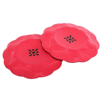 Подставка под колено и локоть для йоги BLOOM YOGA PADS 2 шт. Красный LB7032
