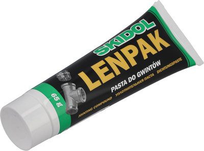 Паста-герметик SKIDOL Lenpak для резьбы в тюбике 65 г (86750_v)