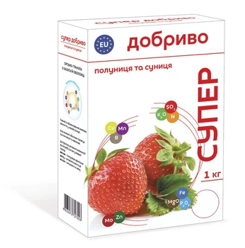 Супер Удобрение для клубники и земляники 1 кг Семейный сад