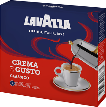 Кава мелена Lavazza Crema&Gusto 2 х 250 г (8000070038875)