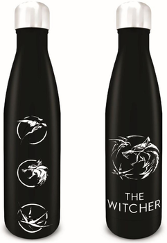 Butelka na wodę Pyramid The Witcher Czarna 590 ml (5050574263719)