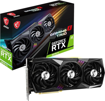MSI GeForce RTX 3070 Gaming X Trio 8GB GDDR6 (GeForce RTX 3070 GAMING X TRIO:5), Б/в