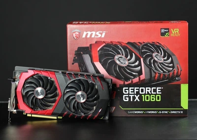 Відеокарта MSI GeForce GTX 1060 Gaming X 6GB GDDR5 (GTX 1060 GAMING X 6G), Б/в