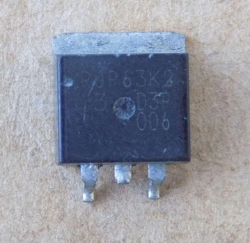 Транзистор RJP63K2 оригинал демонтаж, D2PAK б/у