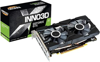 Відеокарта Inno3D GeForce GTX 1660 Super Twin X2 6GB GDDR6 (N166SK-06D6), Б/в