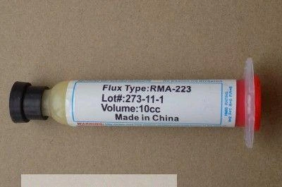 Флюс гель AMTECH RMA-223 у шприці 10 см3 (10мл) (для установки SMD компонентів)