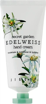 Крем для рук з екстрактом едельвейса - Jigott Secret Garden Edelweiss Hand Cream 100ml (1101108-120814)