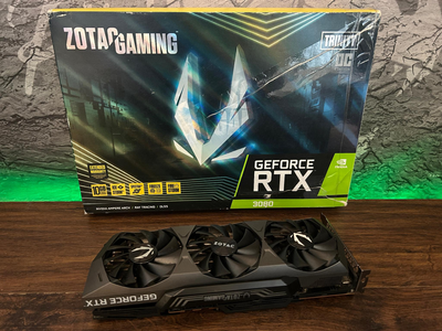 Відеокарта Zotac RTX 3080 10 GB Trinity GDDR6X Б/В