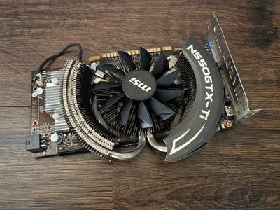Видеокарта MSI GeForce GTX 550 Ti 1GB GDDR5 Б/У