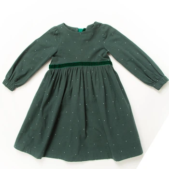 Сукня святкова для дівчат Trendy Tot 03-01299 зелений 104 см (4 роки)