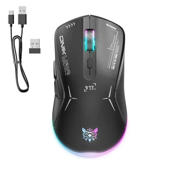 Беспроводная игровая мышка ONIKUMA CW917 RGB |6 кнопок, 800-4800 DPI| Черный