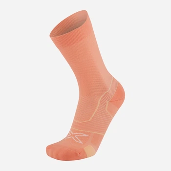 Носки мужские высокие 2XU Vectr Cushion Crew Socks UA5053e_DGP/WHT S Персиковые (9359420067201)