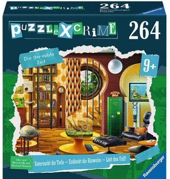 Пазл Ravensburger X Crime Kids: Stolen Time 264 элементов 13393 (4005556133932)