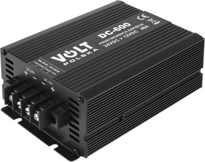Przetwornica napięcia Volt Polska DC 600 24VDC/12VDC 600W (4ZDC9500ST)
