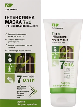 Маска проти випадіння волосся - Ельфа 7 Масел 200ml (92103-29881)