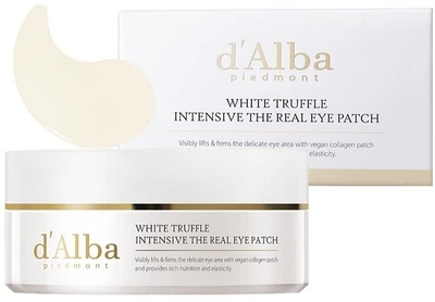 Гидрогелевые патчи с экстрактом белого трюфеля - D'Alba White Truffle Intensive The Real Eye Patch 60шт (1210214-134462)