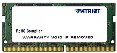 Оперативна пам’ять Patriot SODIMM DDR4-2400 4096MB PC4-19200 Signature Line (PSD44G240082S)