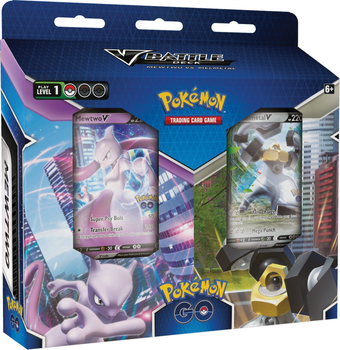 Zestaw kart Pokemon GO 2 Mewtwo vs Melmetal 2 talie (820650850493)