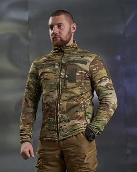 Флісова Кофта Military вафелька мультикам розмір L