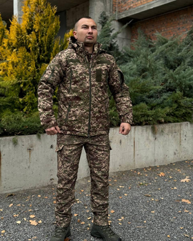 Форма Apex 5.0 Soft Shell Куртка з підкладкою Omni Heat + Штани на флісі хижак розмір 4XL