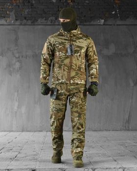 Чоловіча Форма Softshell Куртка з капюшоном + Штани мультикам розмір S