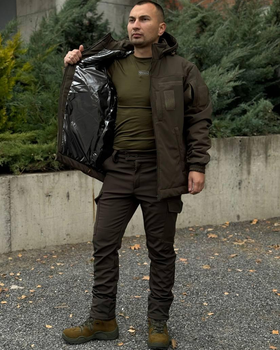 Форма Viking 5.0 Softshell Куртка з підкладкою Omni Heat + Штани на флісі олива розмір M