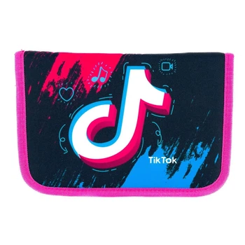 Пенал-книга Leader 931205 Tik Tok 20 х 13.5 см разноцветный