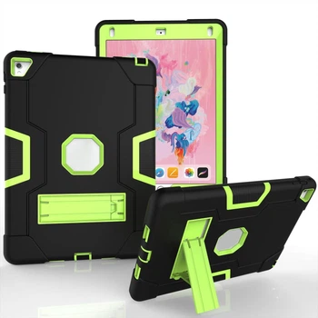 Чехол ARM Standart Apple iPad Air 1 (9.7") противоударный с подставкой Black/Green