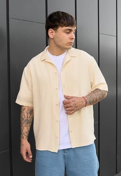 Рубашка Staff ind beige S