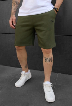 Трикотажні шорти Staff dje khaki logo XS