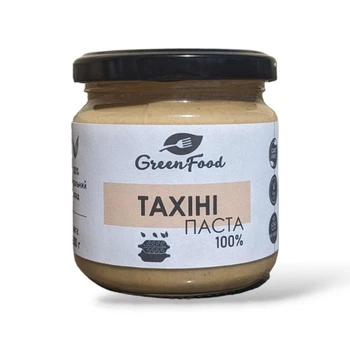 Кунжутная паста - Тахини 200 грамм - GreenFood