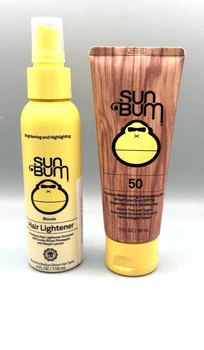 Набор косметики Sun Bum осветлитель для светлых волос 118 мл и солнцезащитный крем 88 мл для тела с SPF 50