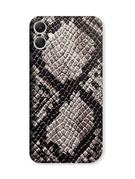 Защитная пленка Кожа питона (серая) на заднюю панель для Samsung Galaxy A05 (A055)