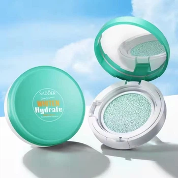 Солнцезащитный кушон sadoer beauty product whitening hydrating sunscreen air cushion spf 60