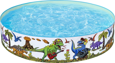 Basen ogrodowy dla dzieci Bestway 55022 Dinozaur 183 x 38 cm (6942138950762)