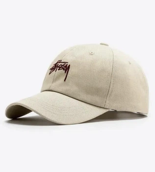 Кепка бейсболка Stussy One Size унісекс бежева