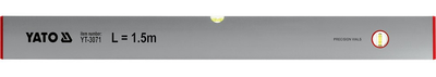 Рівень Yato 1.5 м 2 капсули YT-3071 (5906083930713)