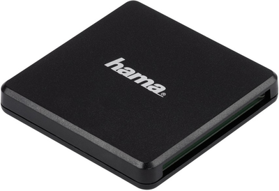 Czytnik kart Hama USB 3.0 SD / microSD / CF Black (4047443303202)