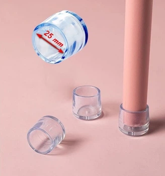 Силіконові ковпачки накладки на ніжки меблів Silicone Floor Protector D25 mm