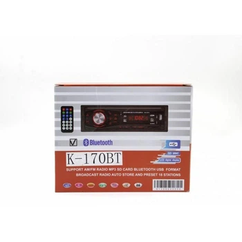 Автомагнитола CAR MP3 K170BT с поддержкой MP3 и Bluetooth для Audi, BMW, Chery, Chevrolet, Citroen, Daewoo, Fiat, Ford, Geely, Honda, Kia, Mazda, Opel, BYD, Skoda